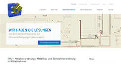 Desktop Screenshot of emu-whv.de