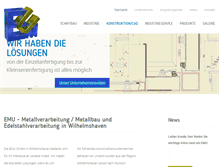 Tablet Screenshot of emu-whv.de